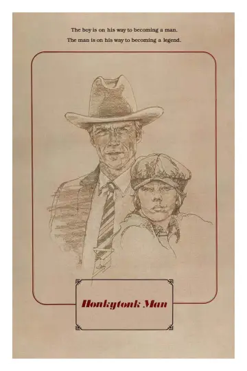 Poster to the movie "Honkytonk Man" #1091851
