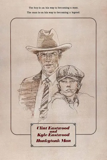 Poster to the movie "Honkytonk Man" #1091857