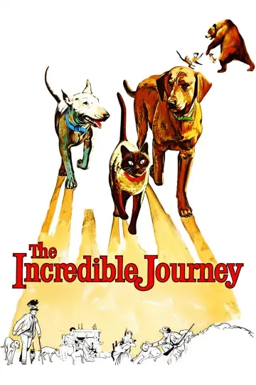Poster to the movie "The Incredible Journey" #1099481