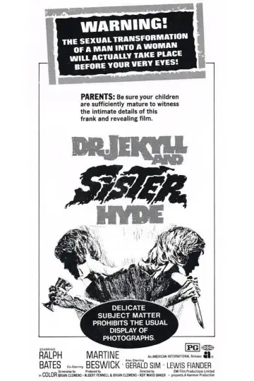 Poster to the movie "Dr. Jekyll & Sister Hyde" #1074594