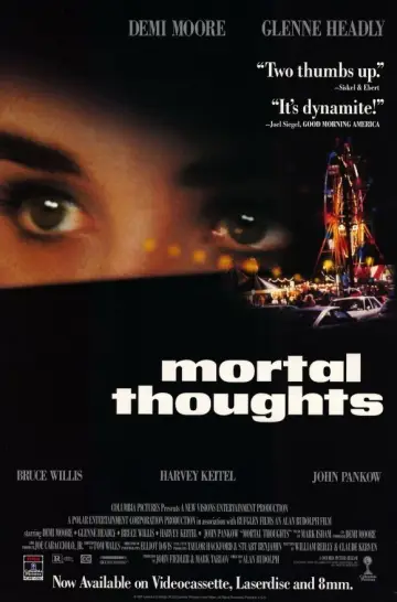 Poster to the movie "Mortal Thoughts" #1056314