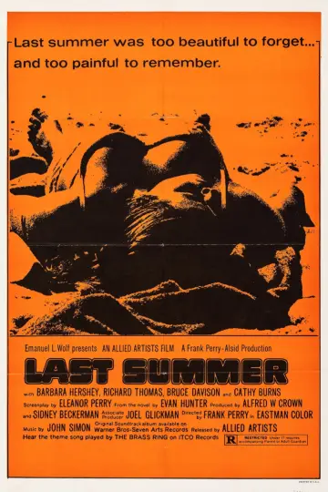 Poster to the movie "Last Summer" #1167716