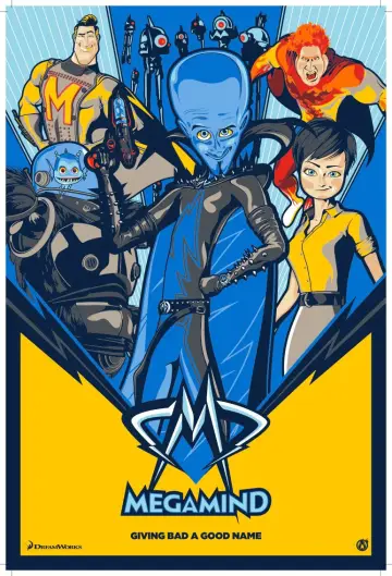 Poster to the movie "Megamind" #594511