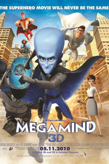 Poster to the movie "Megamind" #594520