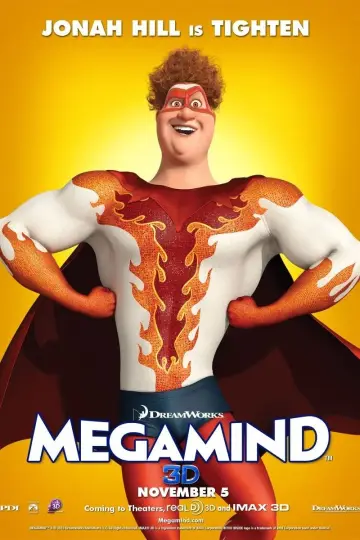 Poster to the movie "Megamind" #594538