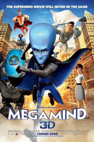 Poster to the movie "Megamind" #594553