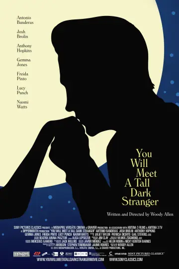 Poster to the movie "You Will Meet a Tall Dark Stranger" #1062162
