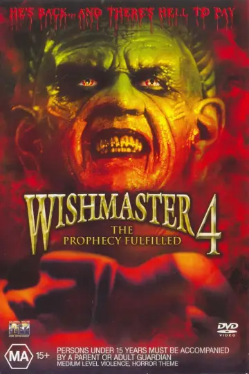 Poster to the movie "Wishmaster: The Prophecy Fulfilled" #1071204