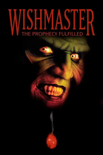 Poster to the movie "Wishmaster: The Prophecy Fulfilled" #1071206