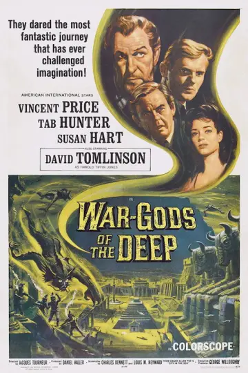 Poster to the movie "War-Gods of the Deep" #1093679