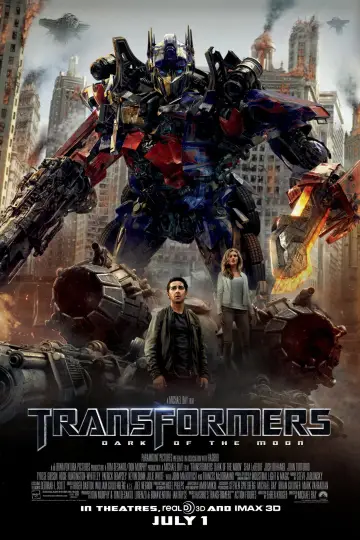 Poster to the movie "Transformers: Dark of the Moon" #848490