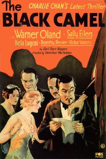Poster to the movie "The Black Camel" #1615929