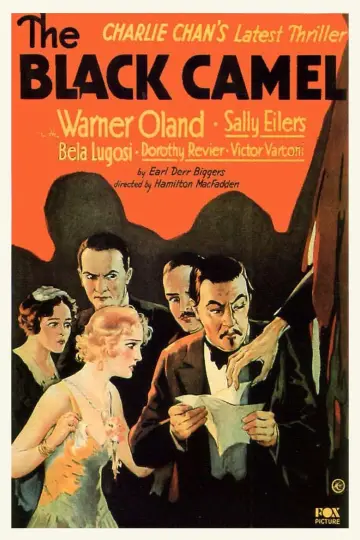 Poster to the movie "The Black Camel" #1615930