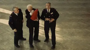 Backdrop to the movie "The Firemen