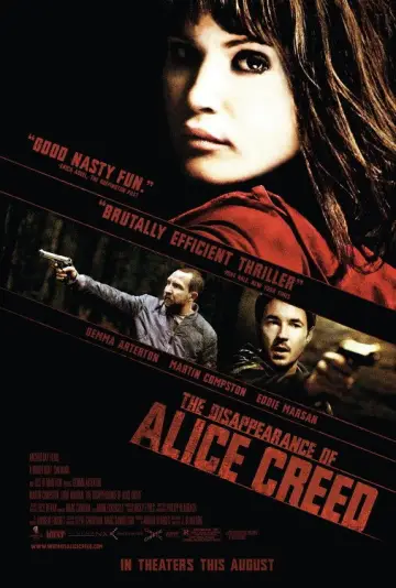 Poster to the movie "The Disappearance of Alice Creed" #1027570