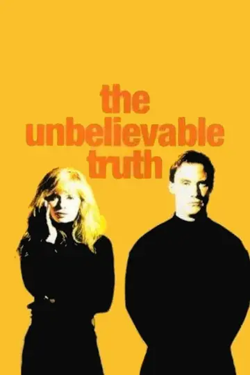 Poster to the movie "The Unbelievable Truth" #1062932