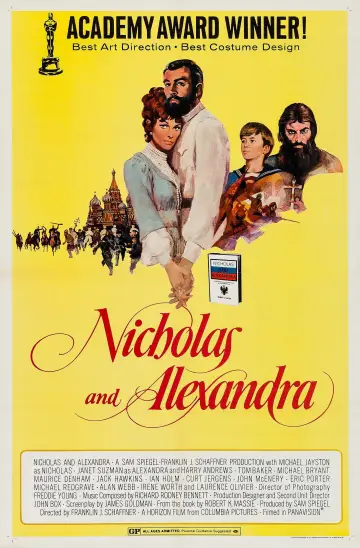 Poster to the movie "Nicholas and Alexandra" #907221