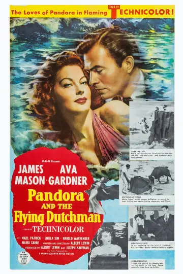 Poster to the movie "Pandora and the Flying Dutchman" #1095029