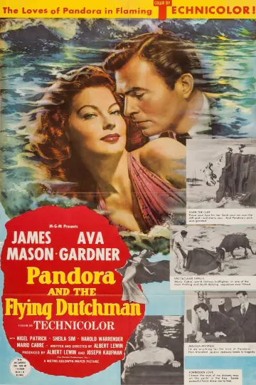 Poster to the movie "Pandora and the Flying Dutchman" #1095030