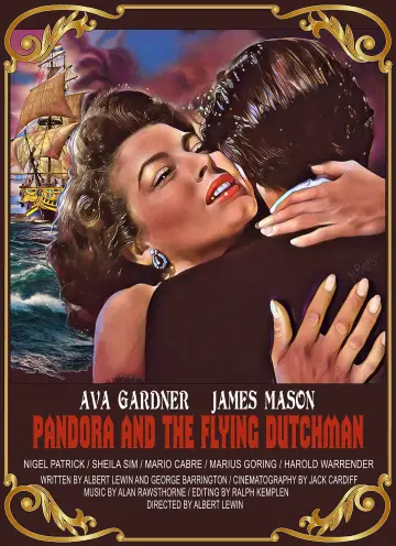 Poster to the movie "Pandora and the Flying Dutchman" #1095033