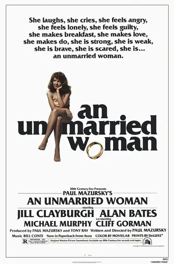 Poster to the movie "An Unmarried Woman" #1159285