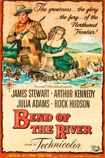 Poster to the movie "Bend of the River" #1046492