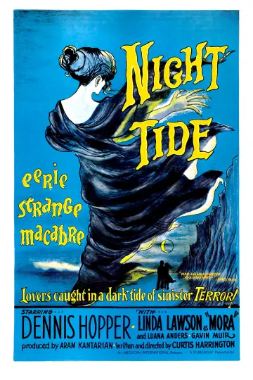 Poster to the movie "Night Tide" #1211368