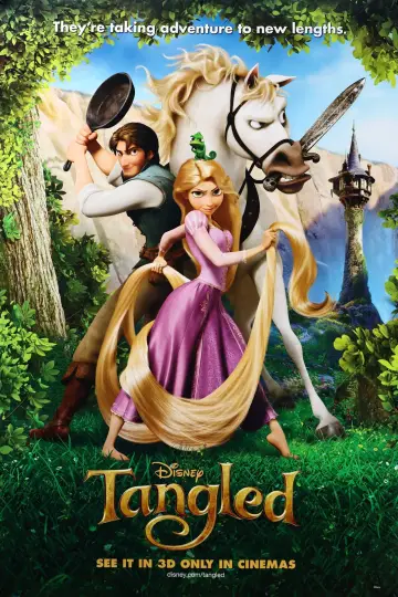 Poster to the movie "Tangled" #551359