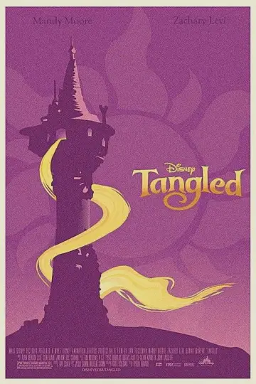 Poster to the movie "Tangled" #831263