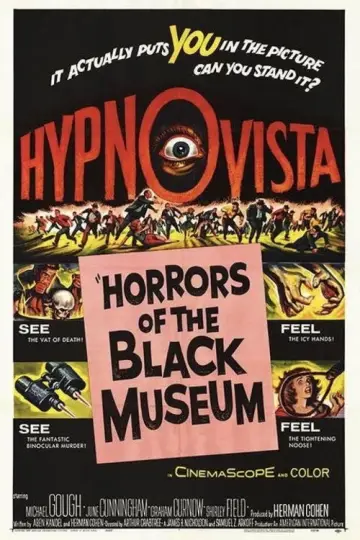 Poster to the movie "Horrors of the Black Museum" #1055149
