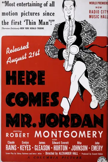 Poster to the movie "Here Comes Mr. Jordan" #1096486