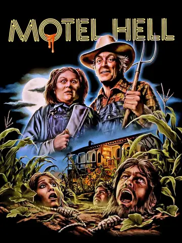 Poster to the movie "Motel Hell" #1074612