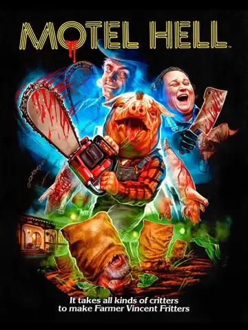 Poster to the movie "Motel Hell" #1074614