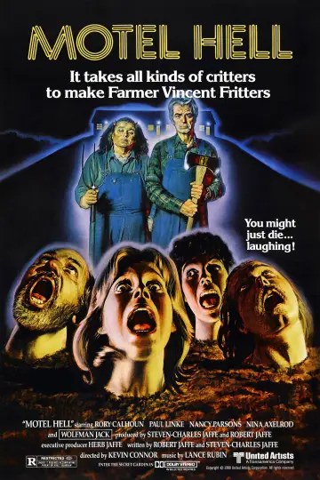 Poster to the movie "Motel Hell" #1074618