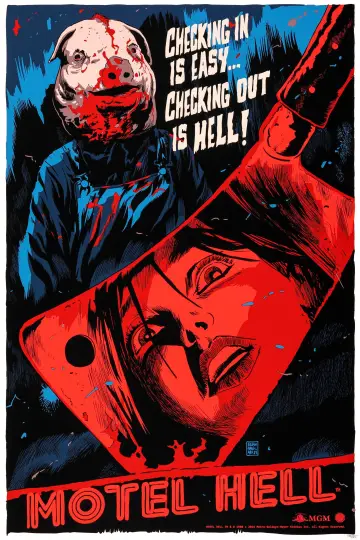 Poster to the movie "Motel Hell" #1074619