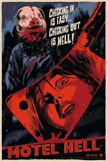 Poster to the movie "Motel Hell" #1074625