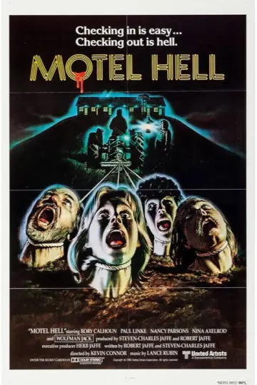Poster to the movie "Motel Hell" #1074626