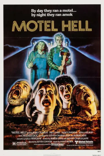 Poster to the movie "Motel Hell" #1074628