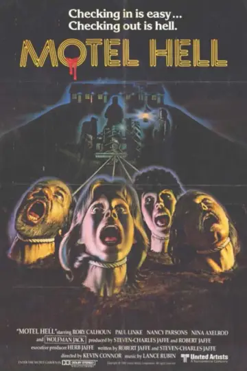 Poster to the movie "Motel Hell" #1074631