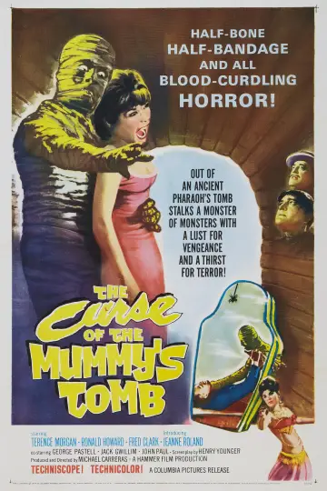 Poster to the movie "The Curse of the Mummy
