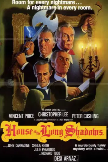 Poster to the movie "House of the Long Shadows" #1117942