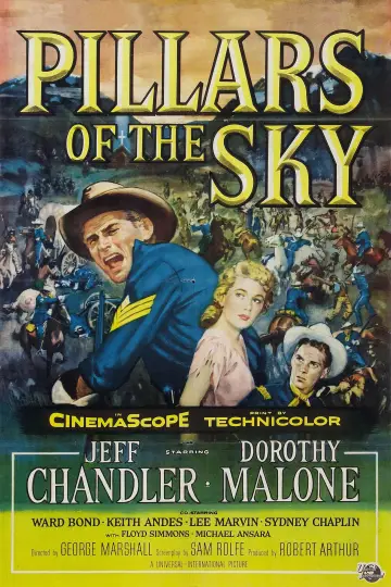 Poster to the movie "Pillars of the Sky" #1580645