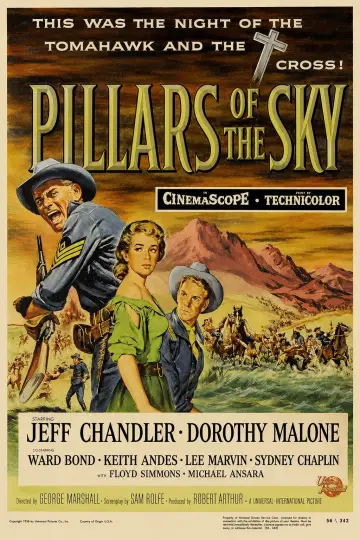 Poster to the movie "Pillars of the Sky" #1580649