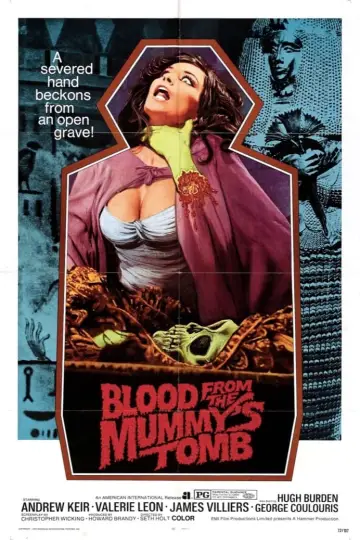 Poster to the movie "Blood from the Mummy