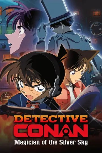 Poster to the movie "Detective Conan: Magician of the Silver Sky" #1200960