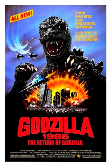 Poster to the movie "Godzilla 1985" #862608