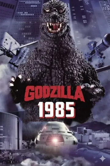 Poster to the movie "Godzilla 1985" #862610