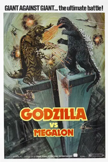 Poster to the movie "Godzilla vs. Megalon" #1048813