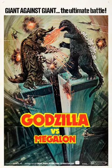 Poster to the movie "Godzilla vs. Megalon" #1048820