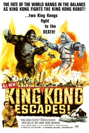 Poster to the movie "King Kong Escapes" #1027288